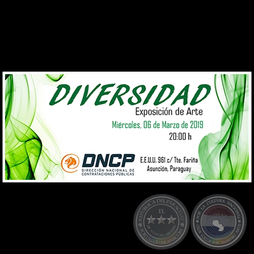 Diversidad - Muestra de Artes Visuales - Miércoles 6 de marzo de 2019